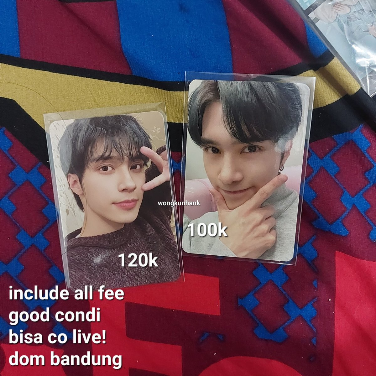 joangarcie's tweet photo. Help rt wts
Hendery photocard
Anniv glow in the dark 120k
LD offline everline 100k

All good condi
Bisa co shopee live
Dom bandung

gitd wayv pc md lucky draw 4th anniversary https://t.co/qSnEYFEMqn