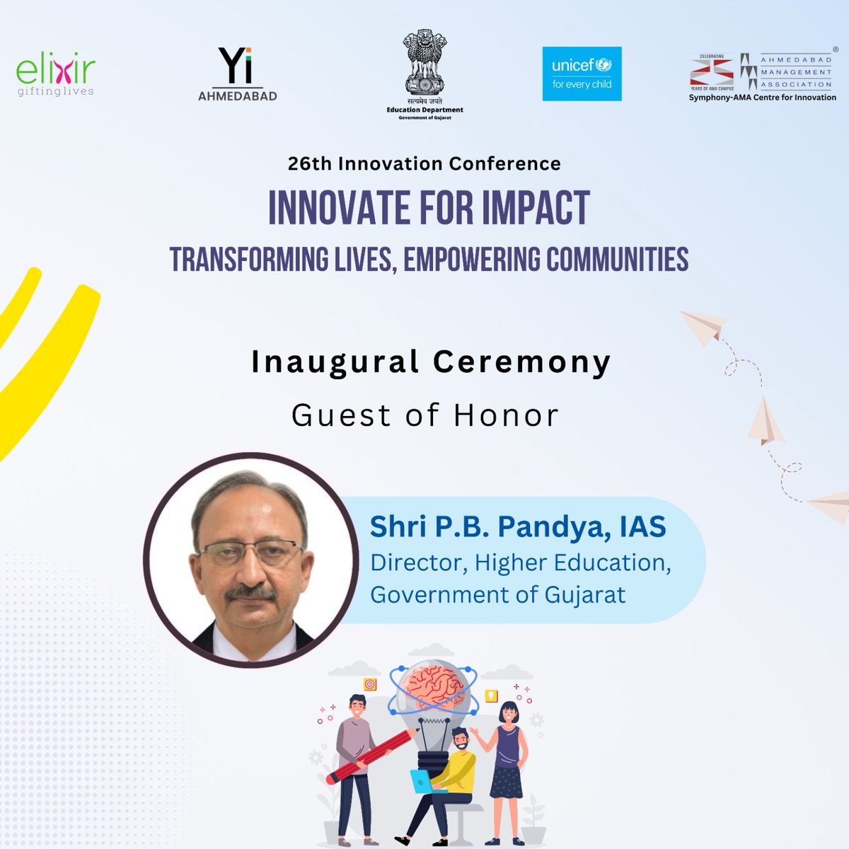 ama_ahmedabad's tweet image. 🌟 Brace yourselves for an electrifying event! ✨ We are thrilled to announce our upcoming Innovation Conference on August 24, 2023. For details, call us on 7203030990 or visit our website: amaindia.org #ama #innovation #innovationconference2023 #InnovateTogether