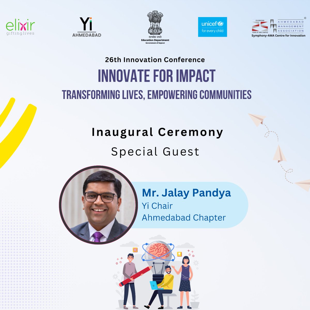 ama_ahmedabad's tweet image. 🌟 Brace yourselves for an electrifying event! ✨ We are thrilled to announce our upcoming Innovation Conference on August 24, 2023. For details, call us on 7203030990 or visit our website: amaindia.org #ama #innovation #innovationconference2023 #InnovateTogether