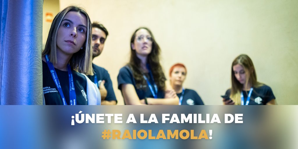 RaiolaNetworks's tweet photo. ¿Te gustaría formar parte de la familia #raiolamola? 👇🏽

¡Buscamos nuevo integrante para nuestro equipo de Eventos! 💙

No pierdas la oportunidad de unirte a un equipo joven, dinámico y en pleno crecimiento 🚀👉🏼 https://t.co/PLTaqkCVyY https://t.co/1e9rtJRwpa