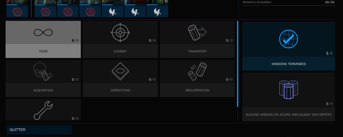 Atom_Skymentor's tweet photo. @EliteDangerous Where have our missions gone? Into the next bug, perhaps? https://t.co/72Jqw5GtsW
