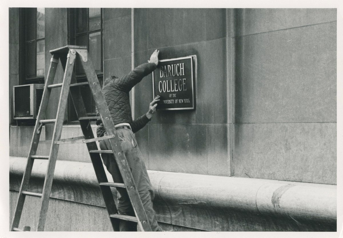 Baruch College tweet media