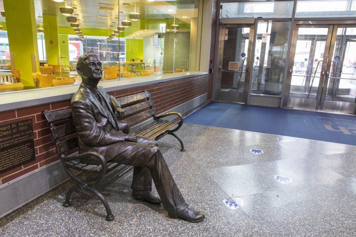 🎂🎉 Today, Baruch College celebrates the birthday of Bernard M. Baruch (1870-1965)!✨ 

The College was named in honor of Bernard M. Baruch–financier, statesman, and devoted alumnus–in 1953.📜 

Learn more about Bernard Baruch's legacy here: ow.ly/yEyg50PB5KK🌟

#HappyBday