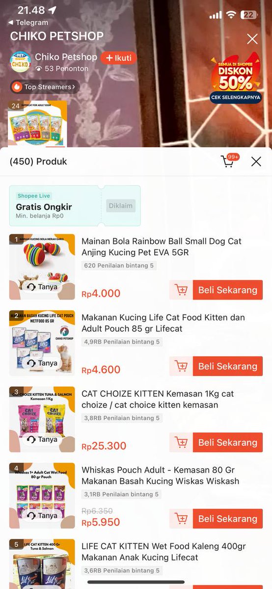 puterifathoni's tweet image. yang punya majikan a.k.a kucing wajib Co di toko ini .. lengkap dan murah meriah  shope.ee/2fiHDGS4gC 

#makanankucing #makananmajikan