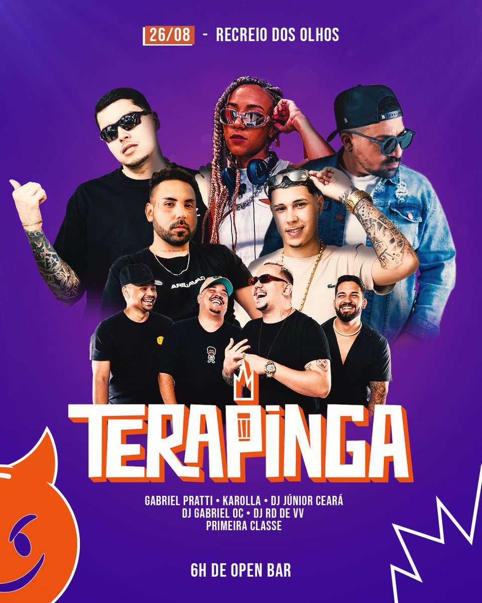 _terapinga's tweet photo. A maior calourada da Ufes tá chegando!! 🗣🔥
Vai ter pagode, funk capixaba, pop, e, claro, muita cachaça e pegação 😈😏
Com uma line up dessas, é para todo mundo se jogar e ir até o chão!
📆 Dia: 26/08
📍 Local: Recreio dos Olhos (Vitória)
⏰ Horário: 16h-22h
#vempraterapinga https://t.co/KhbosjudqE