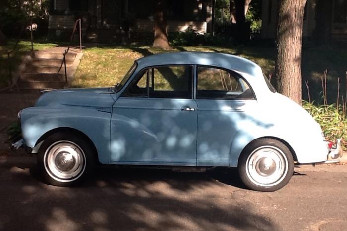 AutoShrine's tweet photo. James' 1961 Morris Minor 1000 - Autoshrine Registry https://t.co/ZVSqodH76O https://t.co/77ejyrWJVb