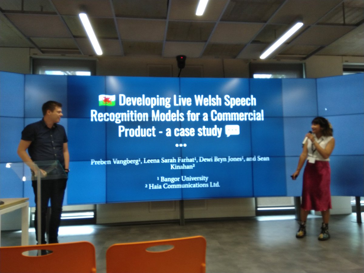 dewibryn's tweet image. Wedi mwynhau gweithdy SIGUL cyn InterSpeech yn Nulyn heddiw ar  dechnolegau ieithoedd Celtaidd. Cyflwyniadau gan aelodau @techiaith a trafodaethau ar cydweithio mwy.