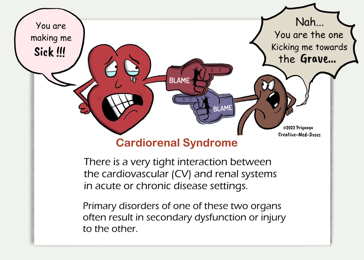 Cardiorenal Syndrome 
#MedEd 
#FOAMed 
#nephrology