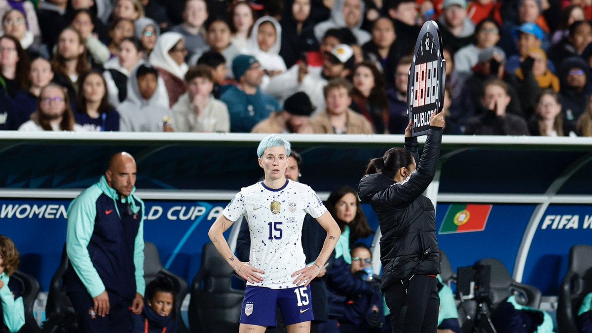 USWNT's tweet photo. 1️⃣5️⃣ - @mPinoe https://t.co/PefYR3e5Ts