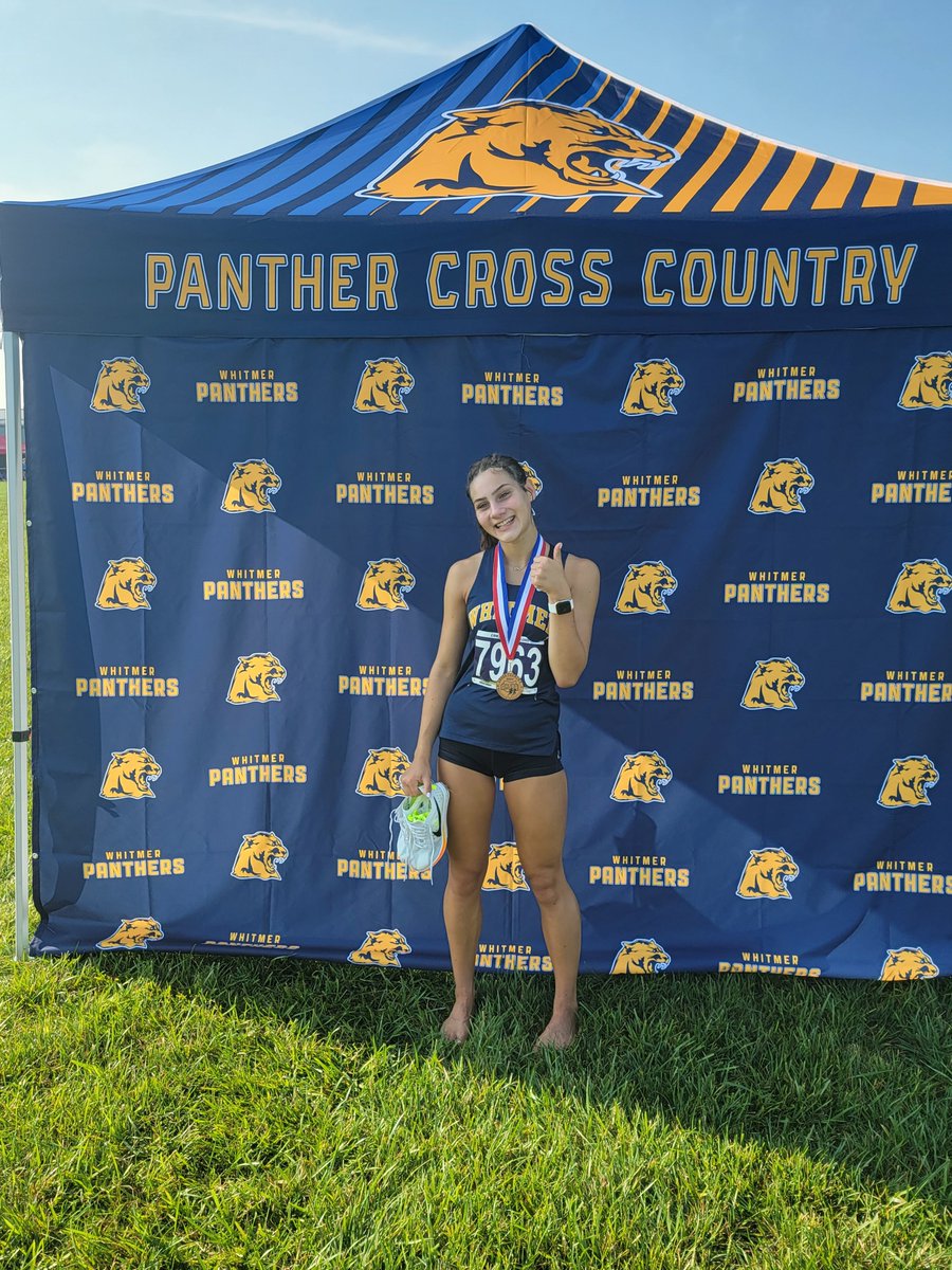 New PR, 19th of 300+...not a bad start to the season. #XC23 <a href="/WhitmerAthletic/">Whitmer Athletic</a>