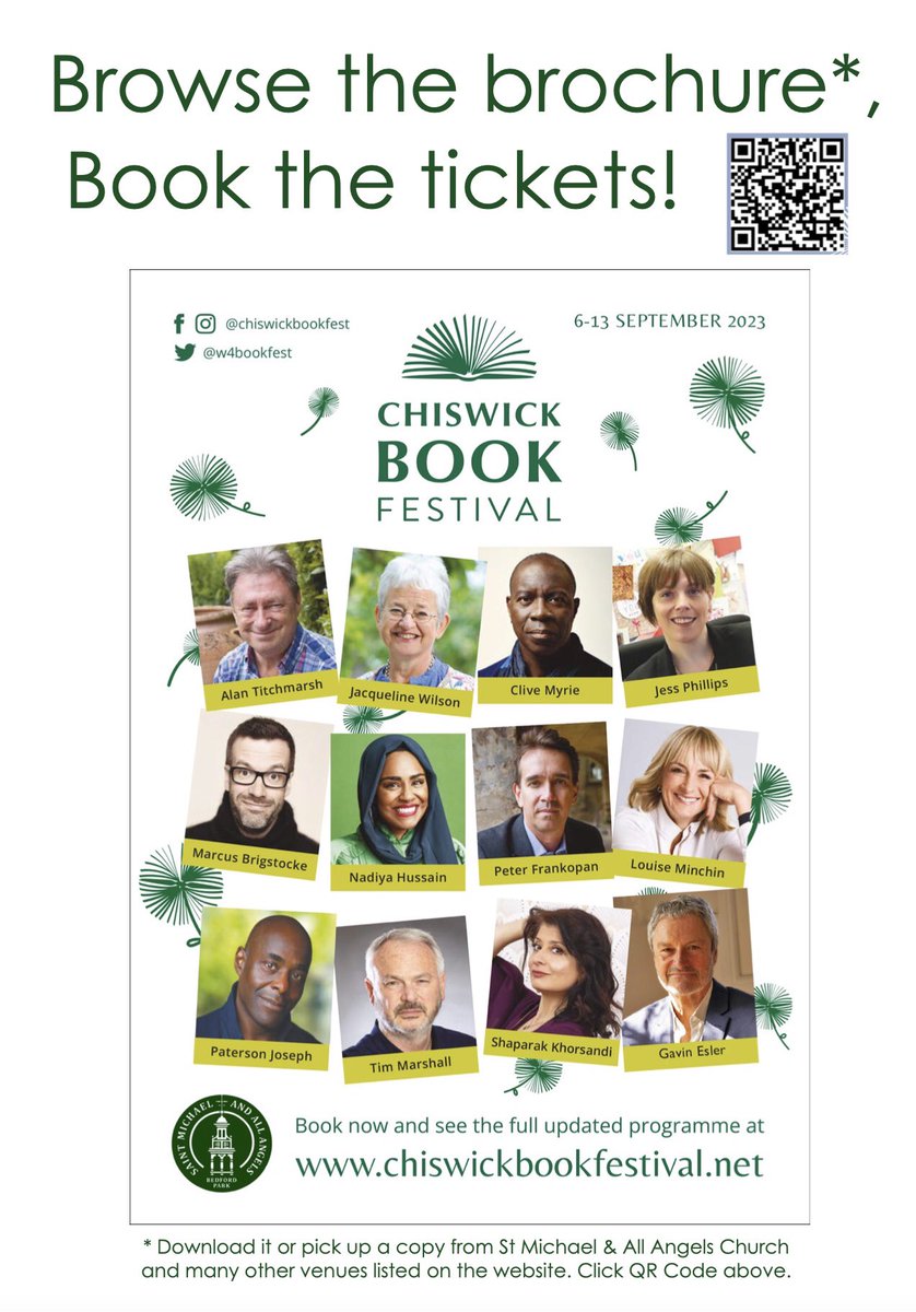 Chiswick Book Festival (@w4bookfest) on Twitter photo 