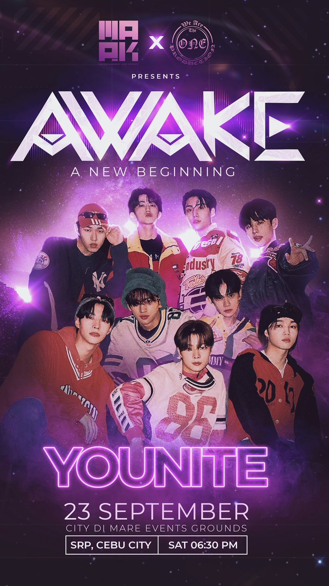 themarkprod's tweet photo. It's time to UNITE with YOUNITE! 🔥🔥🔥

#CebuIsAwake #AWAKECebu2023 #AwakeYOUNITE https://t.co/00Jt4pnMOW