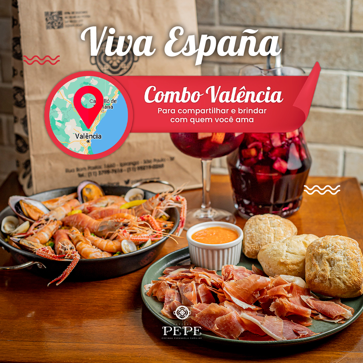 O combo Valência é perfeito para você compartilhar com a família e amigos. 

Escolha uma entrada típica para abrir o apetite, depois mergulhe na autenticidade da Paella del Pepe ou Marinera.
.
.
.
#paella #culinariaespanhola #ondecomeremsaopaulo #cozinhaespanhola #restaurantesp