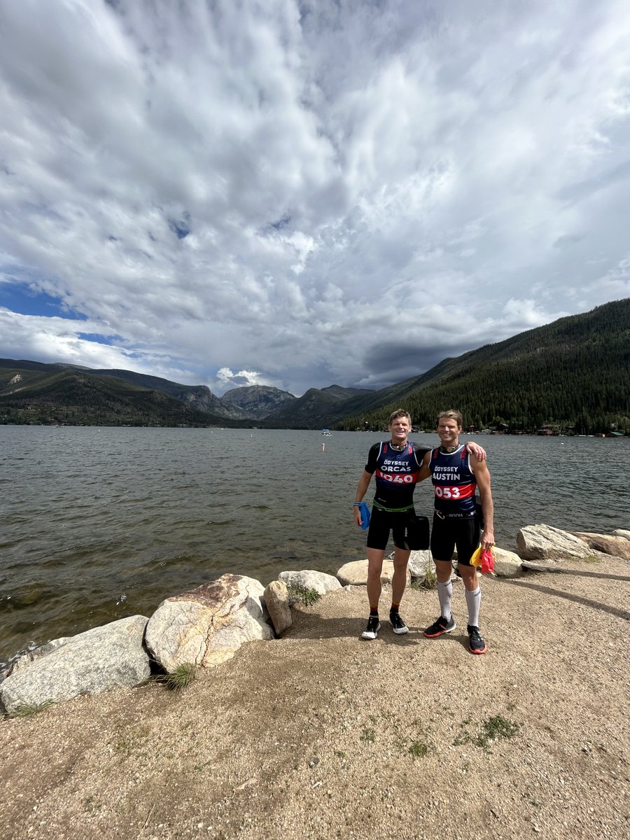 Exploring the high country via swimrun. Yesterday, I got the opportunity to explore new parts of Colorado I had either never seen or never seen up close. When we would lose trail, we would just swim until we found another.