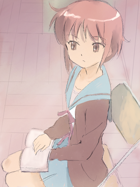 satopian's tweet photo. [751]模写 by さとぴあ - 女性キャラお絵かき掲示板 #お絵かき掲示板 
https://t.co/xxjm4Mt9py
https://t.co/GMHLY8r3de 
#涼宮ハルヒ
#長門有希
#klecks https://t.co/INTl3iuJuH