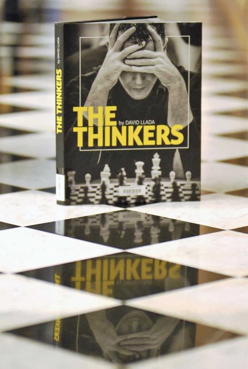 Today is World Photography Day, a good occasion to remind you that my coffee-table book “The Thinkers”, a compilation of my portraits of chess players, is available at Quality Chess:
 qualitychess.co.uk/products/2/310… 

#WorldPhotographyDay #Portraits #Portraiture