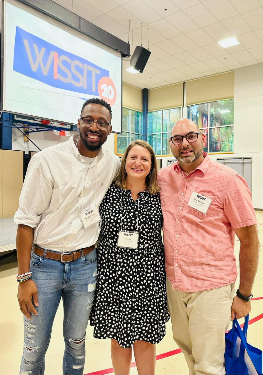 STA_Brookland's tweet photo. Collegiality at its finest! We’re blessed with dedicated @ConsortiumDC principals! Here, Principal Smith of @stm_raiders Principal Heil of @shschooldc and Principal Thomasian enjoy a moment at #WISSIT23. 

#STABrookland #CCALeads #ADWcomnUnity https://t.co/nKrwufR0Fd