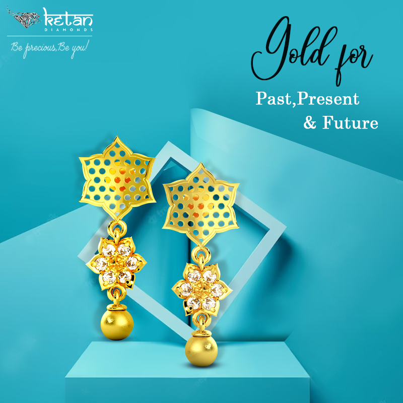 Gold jewellery is not just a classic, it's also a fashion-forward choice. Stay ahead of the trend with our collection of fine gold jewellery featuring contemporary designs and unique patterns.

#KetanDiamonds #jewellery #fashion #earrings #famous #jewely #accessories #rings