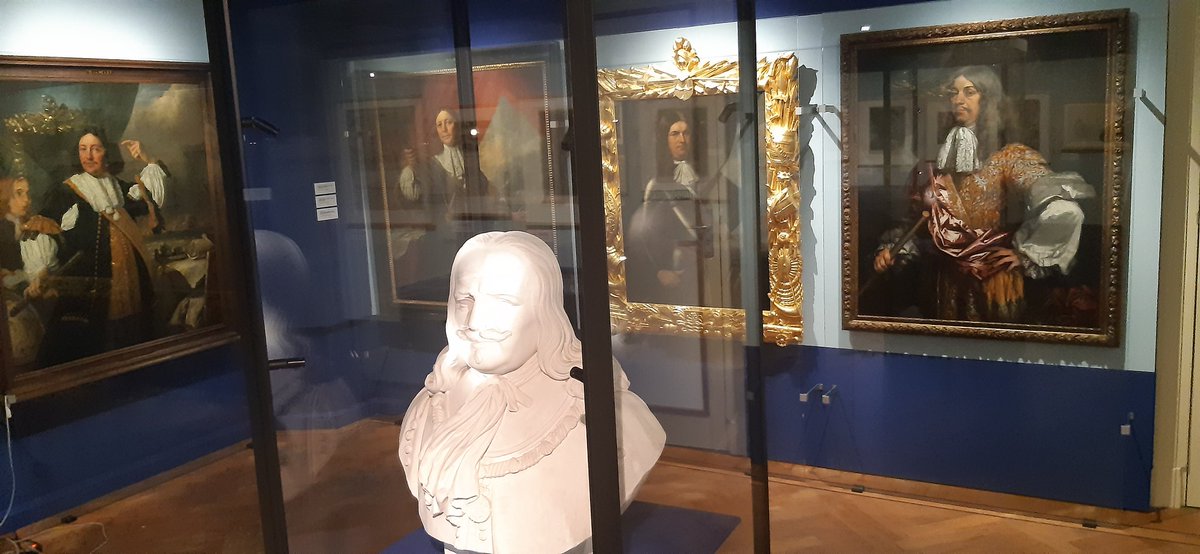 Tot en met 27 augustus is de tentoonstelling "De Overwinning na het Rampjaar 1672" te zien in <a href="/MuseumDenBriel/">80jarigeoorlog</a> 
Zeer de moeite waard, met enkele brieven uit de omvangrijke briefwisseling van @johandewittNL.
Een belangrijke rol is weggelegd voor @MdeRuyterNL