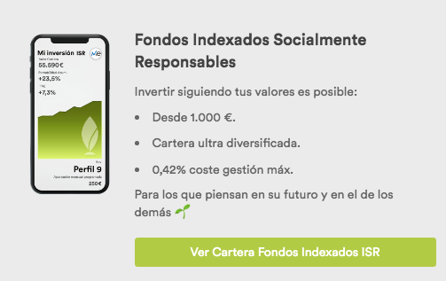 Fondos Indexados InbestMe
✅50 € de regalo 💶
✅10.000 € sin comisiones el primer año 
Promoción➡️ mtr.cool/zojbewrwzl
#ahorro #inversion #sostenibilidad #indexados #rentable