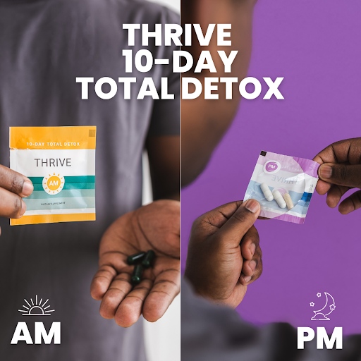thrive_bylevel's tweet photo. With a system this easy.. you’ll actually ENJOY Detoxing! 
⁠
👉 AM Detox Capsules to assist in releasing &amp; cleansing toxins and heavy metals from the body
👉 PM Detox Capsules to further assist in detoxifying &amp; removing newly released toxins and metals

🔁 Repeat for 10 days https://t.co/ftaRJwPTSs