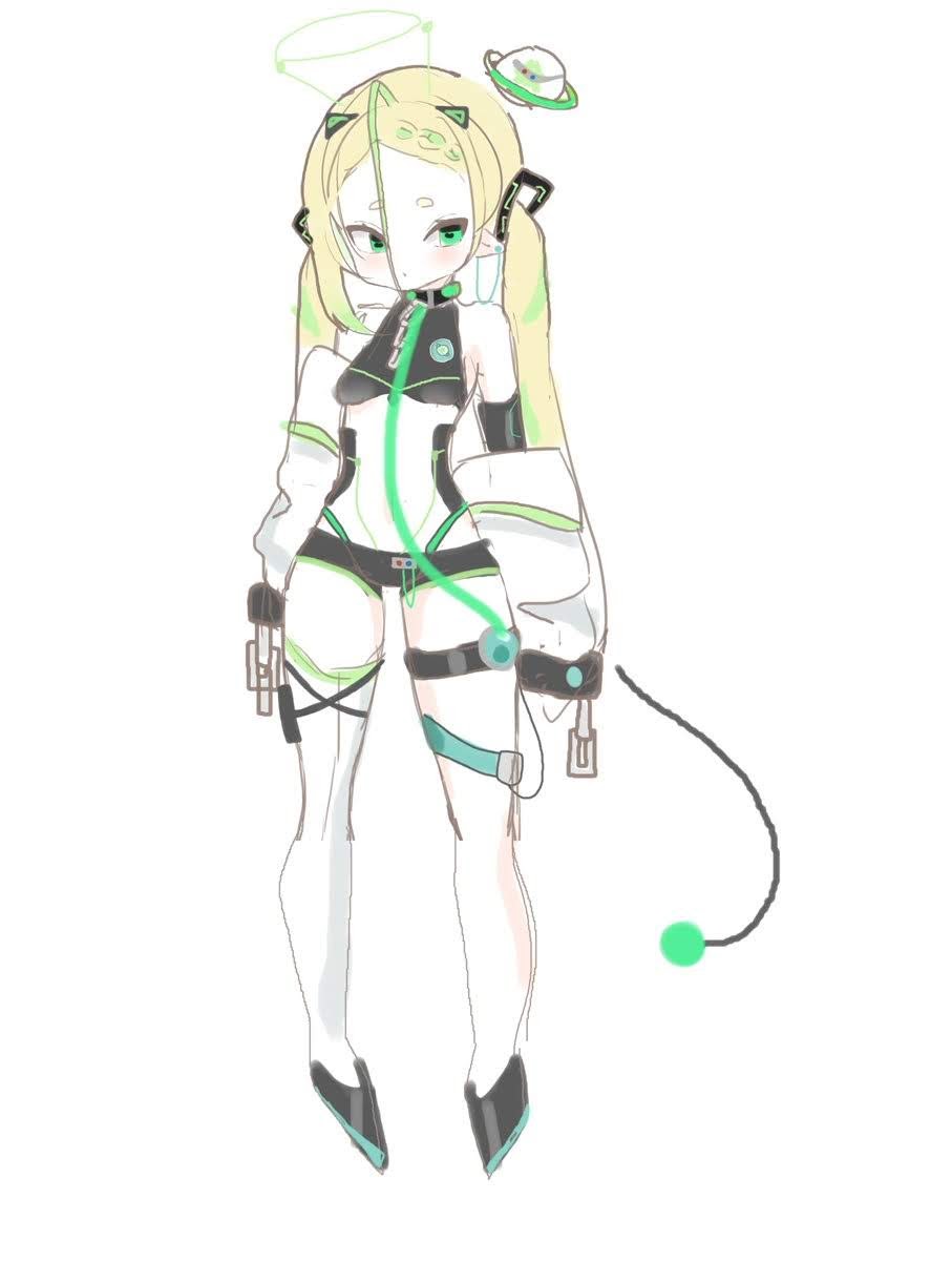 Yukishuuki's tweet photo. @Mayo_isb The original design &amp; reference came from one of designs I bought from @hunneyYumyum https://t.co/P4x8NB4UAx