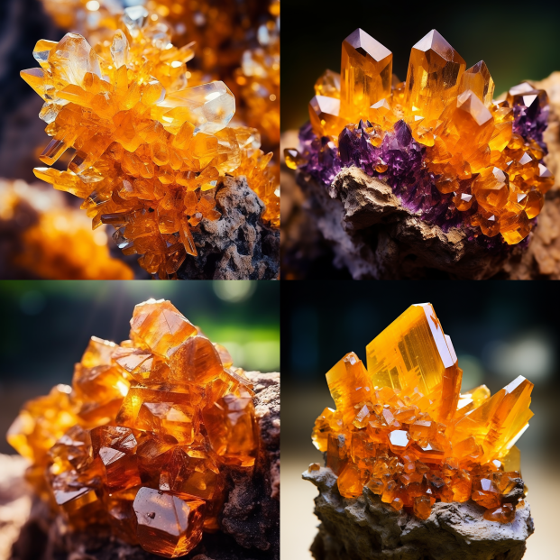 Rare_Ai_Curator's tweet photo. Variations of Wulfenite
#geode #natural #NatureBeauty #AIart #rareai #minerals https://t.co/mzKSwzohUL