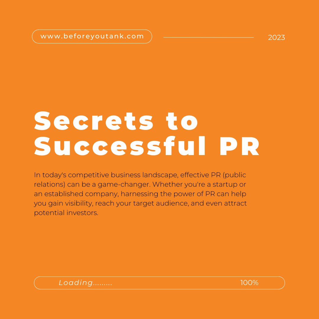 Successful PR requires long-term commitment, consistency, and adaptability. Stay proactive, listen to your audience, and be agile in adjusting your strategies based on feedback and market dynamics, PR can help you build brand reputation and drive awareness to a target audience.