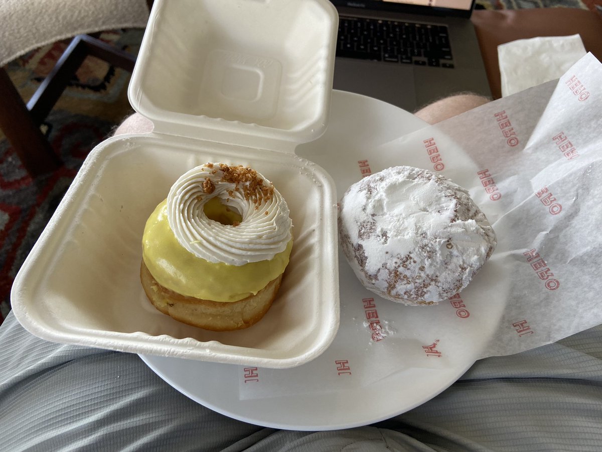 jscarpe's tweet photo. I needed a Hero this morning #HeroDonuts https://t.co/PQAWjogWCh