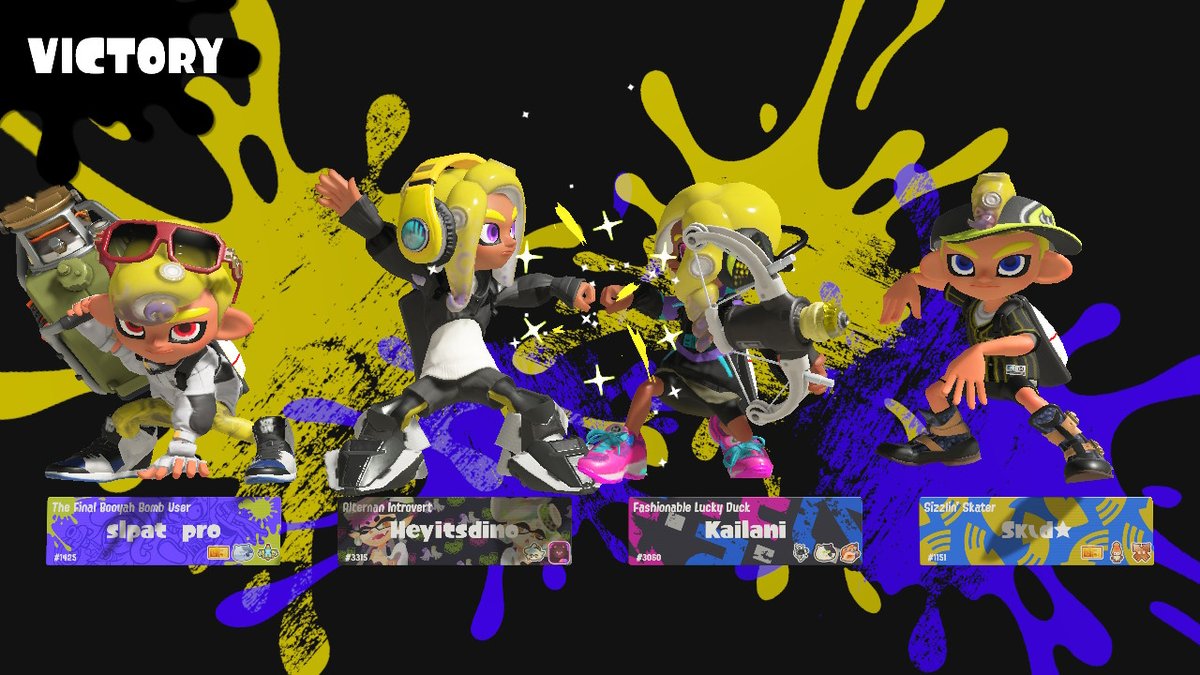 MochaFoxArts's tweet photo. Got a nice fist bump from it tho #Splatoon3 #NintendoSwitch https://t.co/bziPqeereH
