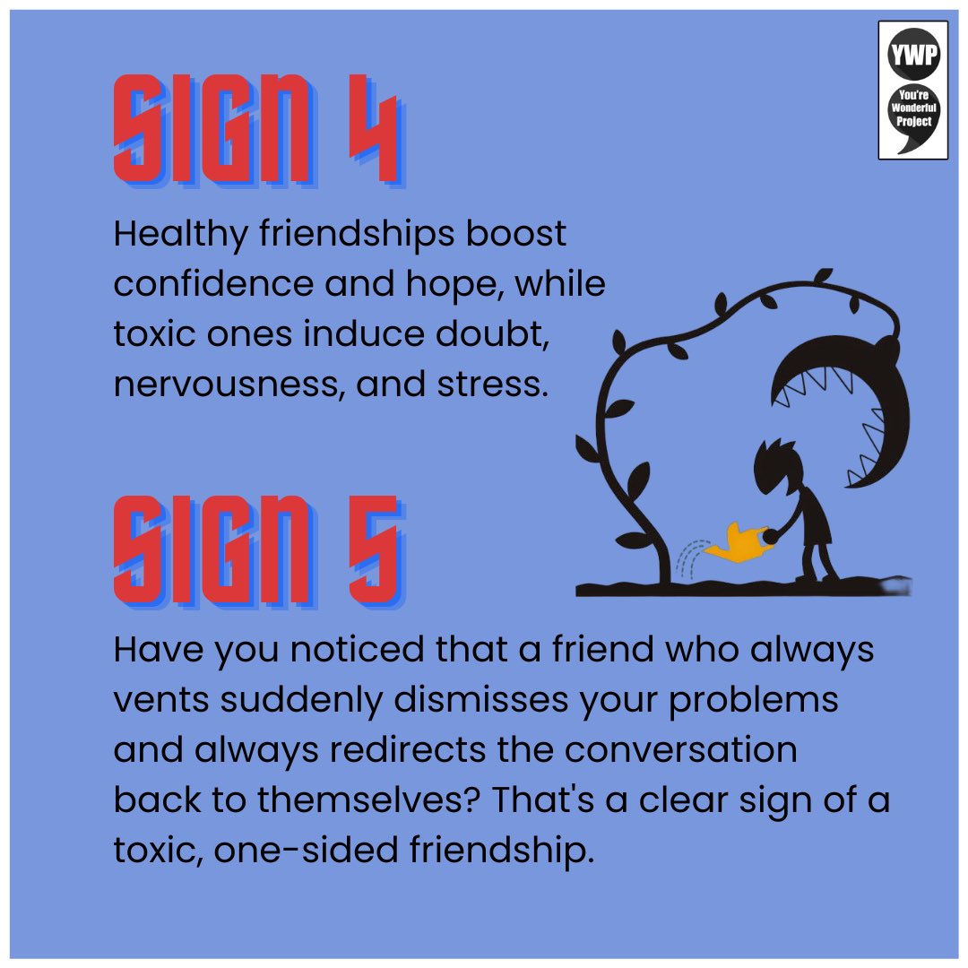 YWPIndia's tweet photo. Embrace those who uplift and release those who dim. You deserve the real heartfelt connections. 🌟💕
#Embracepositivity
#Healthyfriendships
#Positiveconnections #mentalhealth #MentalHealthMatters #MentalHealthAwareness https://t.co/JSzNNM5O8F