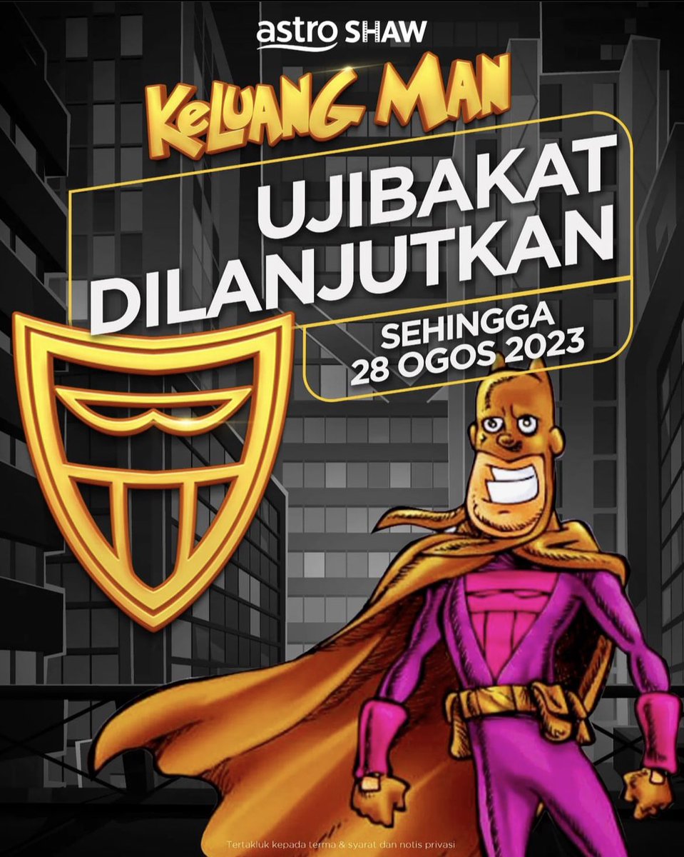 Bila lakonan jadi hobi..

Cukup 

1 juta RT/Repost di twitter..
1 juta like di Instagram
1 juta like di tik tok

Abang pergi ujibakat ni.. demi kamu..

#KerjaKampung
#HobiBerlakon