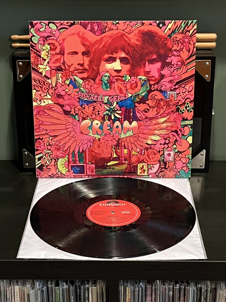 Czar321's tweet photo. Cream - Disraeli Gears
#RIPGingerBaker #NowPlaying https://t.co/bYoAfsJUoq