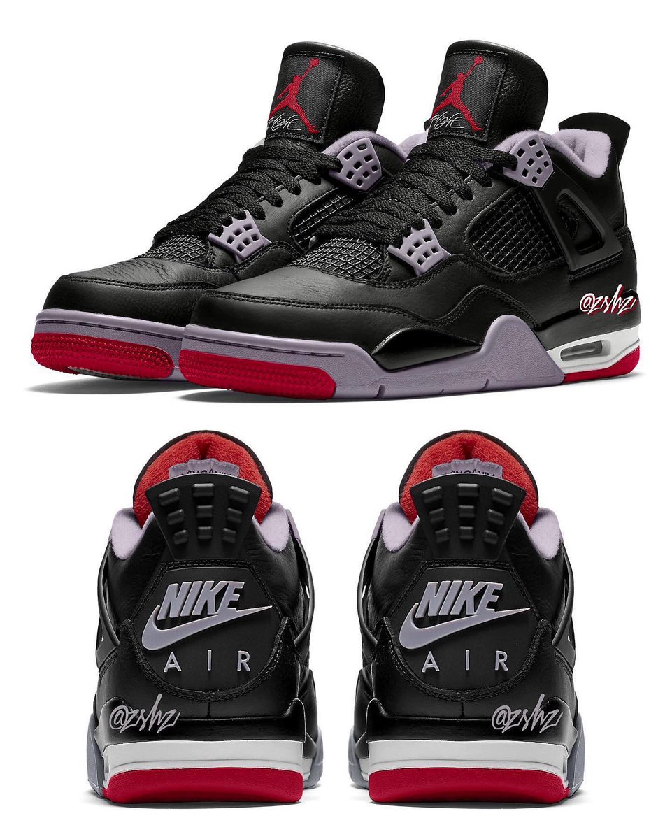 “Bred Reimagined” Air Jordan 4 dropping on February 17, 2024. 

Leather upper. #NIKEAIR #35thAnniversary