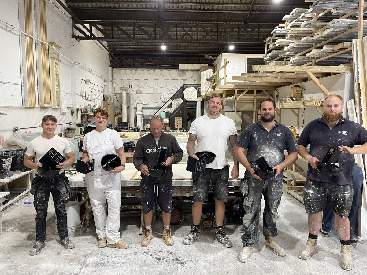 KLLangton's tweet image. There are still a few places on our ‘introduction to fibrous plasterwork’ courses on 19th of September &amp;amp; October if you’d like to join us. Not only is it ‘hands-on’, it’s a great insight to a wonderful craft #heritage #industrialplasters #training #handcrafted #architects #lime