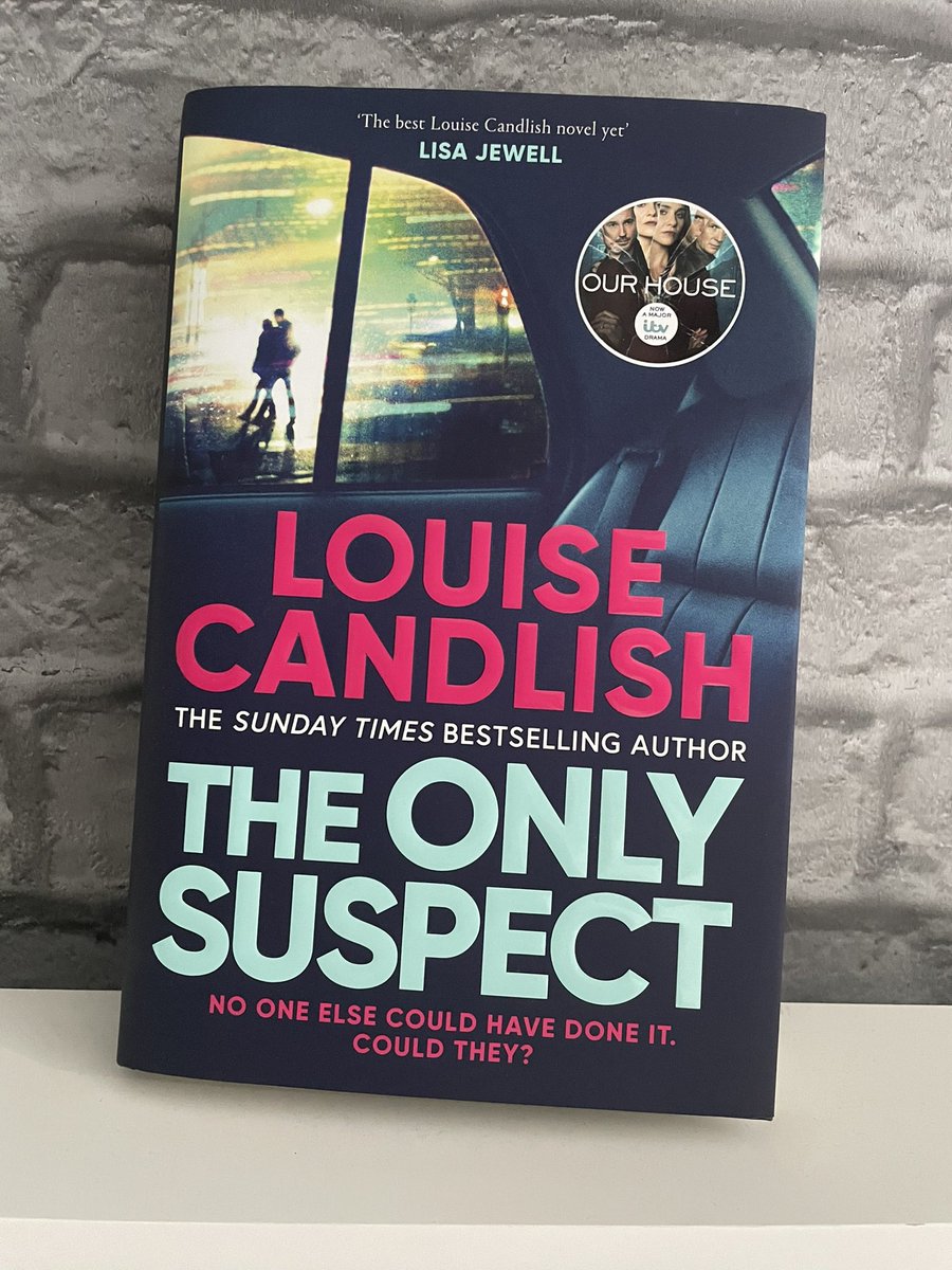 Up next in preparation for @BloodyScotland ➡️

The Only Suspect - @louise_candlish 

#BookTwitter #BallsToTheBacklog #TheOnlySuspect
