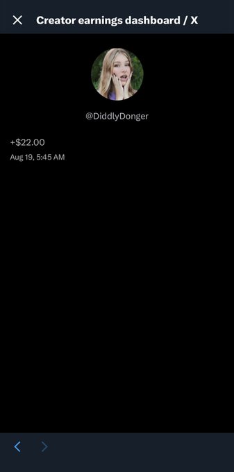 Just got my first Twitter revenue payout. I honestly don&rsquo;t know how you guys do that 9-5 shit 🤩💸 https://t