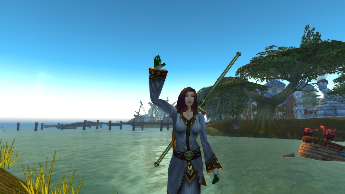 Hollyforest's tweet image. Hello from Azeroth. #warcraftclassis #warcraft #leveling