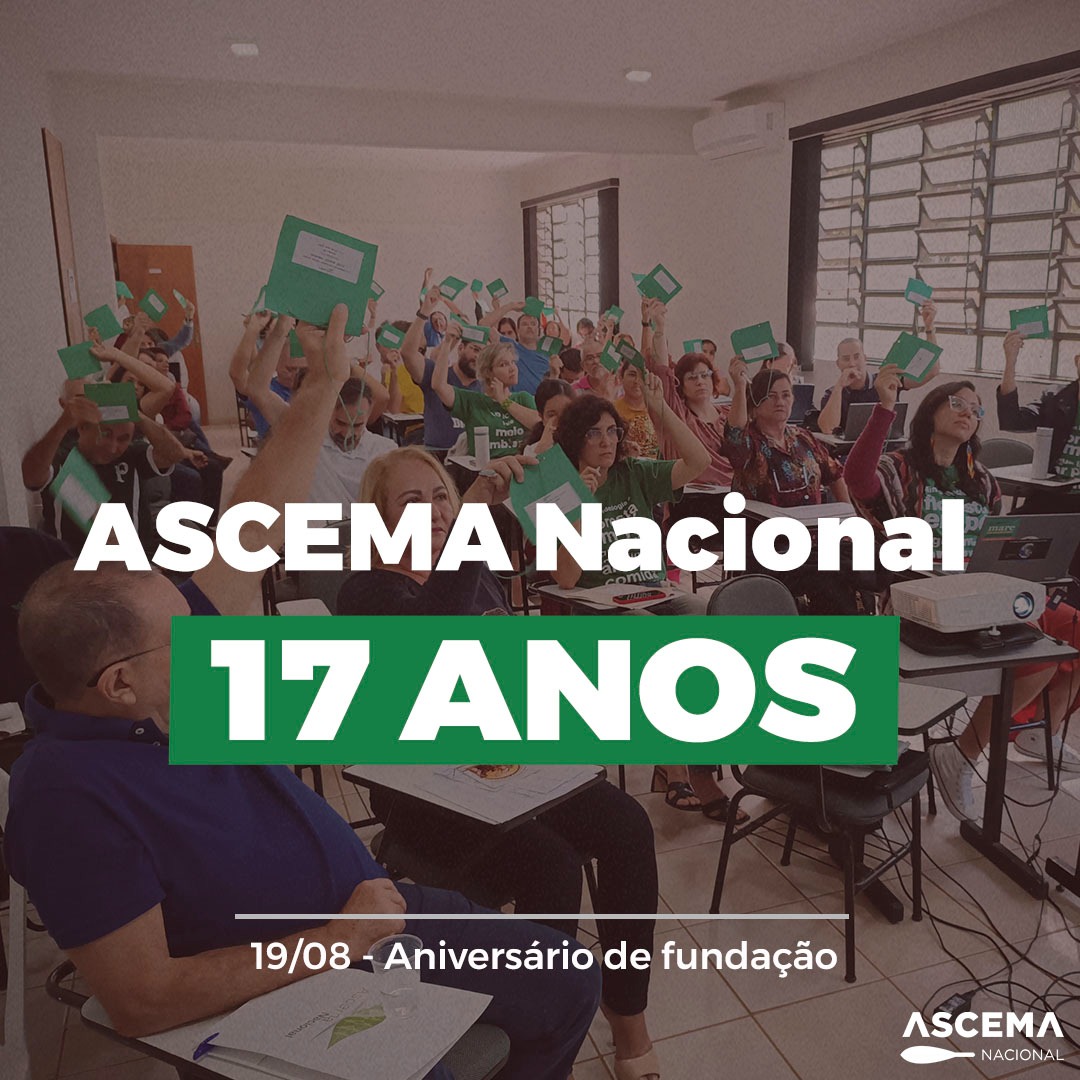 AscemaNacional's tweet photo. 📷 Lá se vão 17 anos desde que, em 19 de agosto de 2006, era fundada a ASCEMA Nacional, criada para lutar pelos interesses, direitos e reivindicações dos servidores da CEMA e do PECMA.

#Ascema #AscemaNacional #AscemaNacional17anos #Ascema17anos https://t.co/u5PITjdmOx