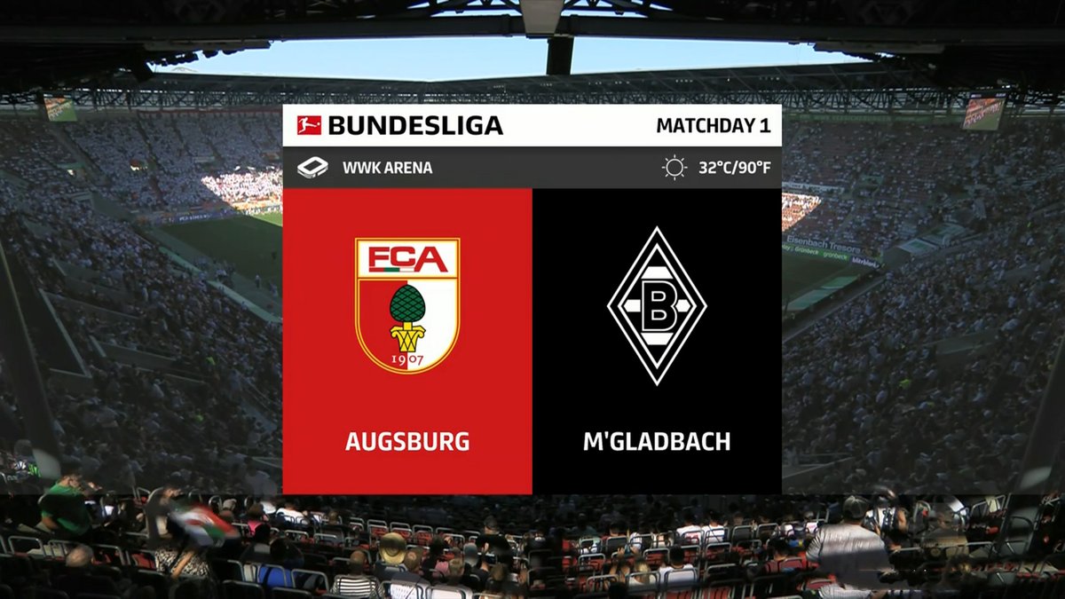 Augsburg vs Monchengladbach Full Match Replay