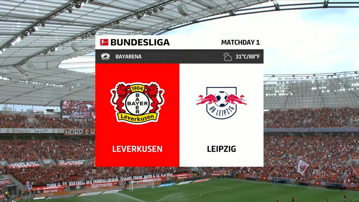 Leverkusen vs RB Leipzig Full Match 19 Aug 2023