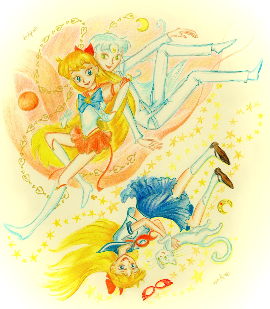 Minako Aino/Sailor Venus & her loyal friend and partner in work. 🌙💗🐈
(Autumn 2022.)
#SailorMoon #CodenameSailorV #SailorVenus