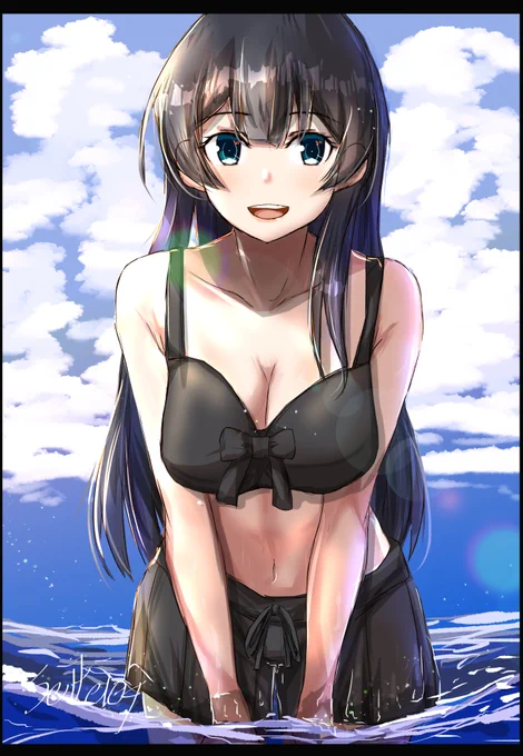 阿賀野は太陽の小町angel #艦これ #阿賀野 