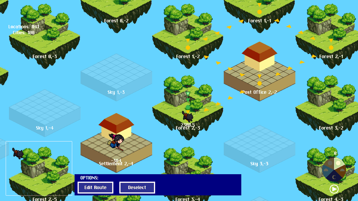 Working on those foundations like getting perfect movement and timing out of these cats. Should post a video of it some time. It's quite asmr watching them run around and arrive in perfect sync.

#pixelart #IndieGameDev #screenshotsaturday #gamemaker