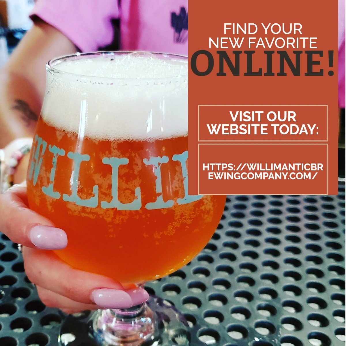 Craving some local beers? Check out our website to explore our variety of amazing options: willimanticbrewingcompany.com.