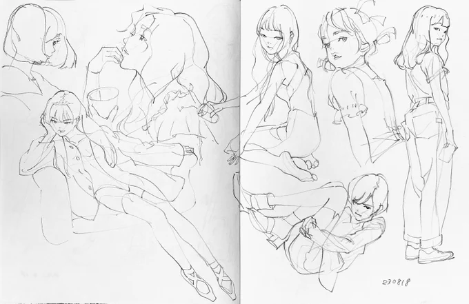Draw with me 230819 https://t.co/otk9Yf2pl3 