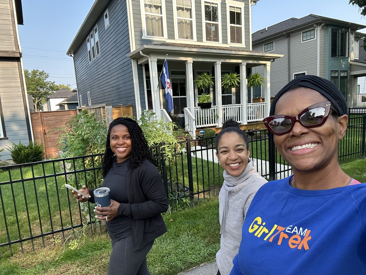 Trekking on the Monon!! #girltrek #welcomewalks