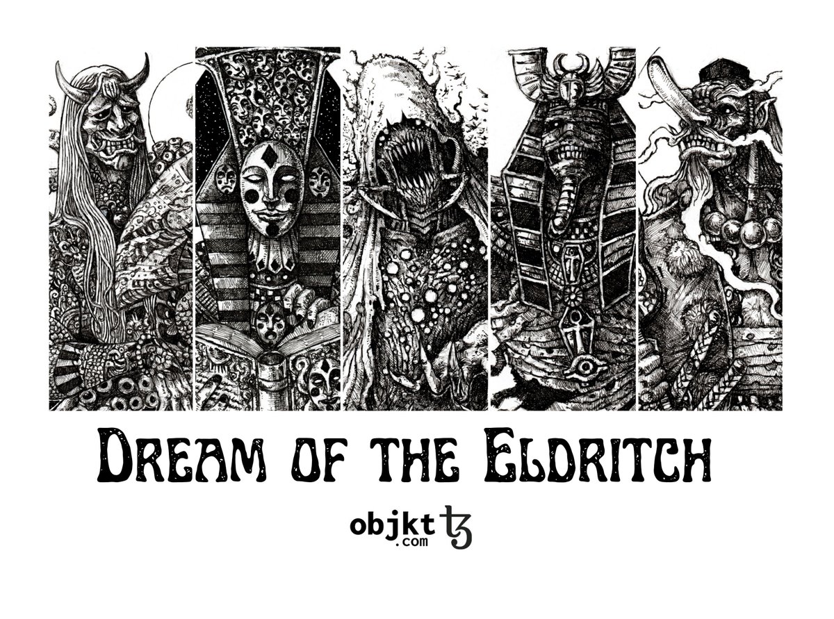 "Fear is our deepest and strongest emotion, and the one which best lends itself to the creation of nature-defying illusions."
- H.P. Lovecraft

Collection of concept drawing that inspired by cosmic horror and all weird things. 

Check link down below ⬇️🔗