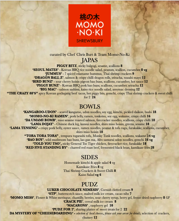 chrisburtchef's tweet image. join us at Momo-No-Ki tonight &amp;amp; enjoy a touch of Alfresco Dining, on the roof terrace, call 01743 355055 for reservations @MomosShrewsbury @ThePeachTree1 @HavanaRepublic1 @ScottCooperAcad @MrNickKnowles @jc_novelli @NethertonNews @Shuttsie @ShropFest