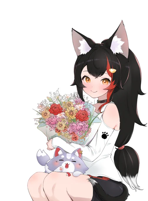 お誕生日おめでとうございます。これからも健康で、ミオちゃんの努力が実を結んでいく事を祈ってます。#みおーん絵 